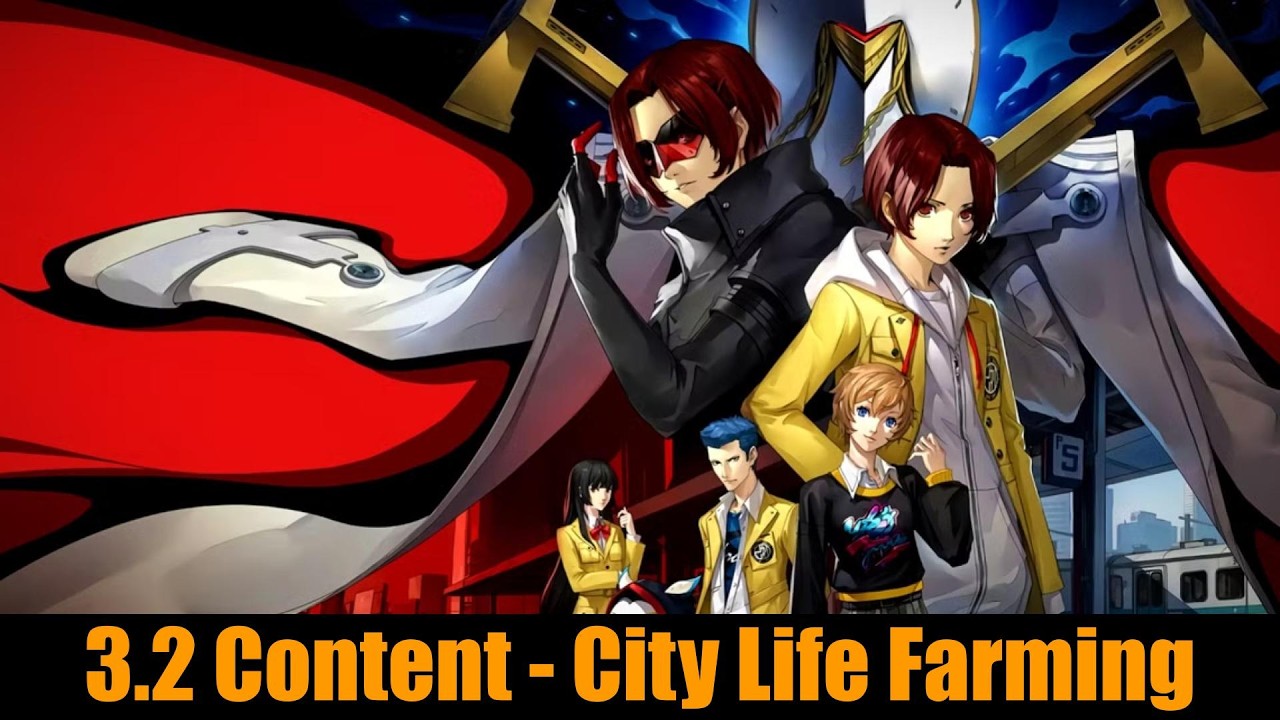 [P5X]  3.2 Content - City Life Farming - Stat Points and Confidant Ranking Up