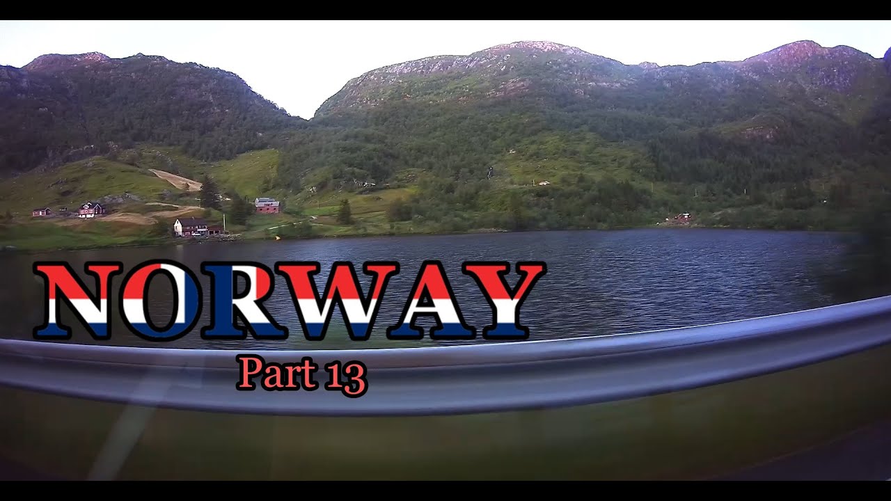 #13 Norway Roadtrip Timelapse (Alver - Gulen)