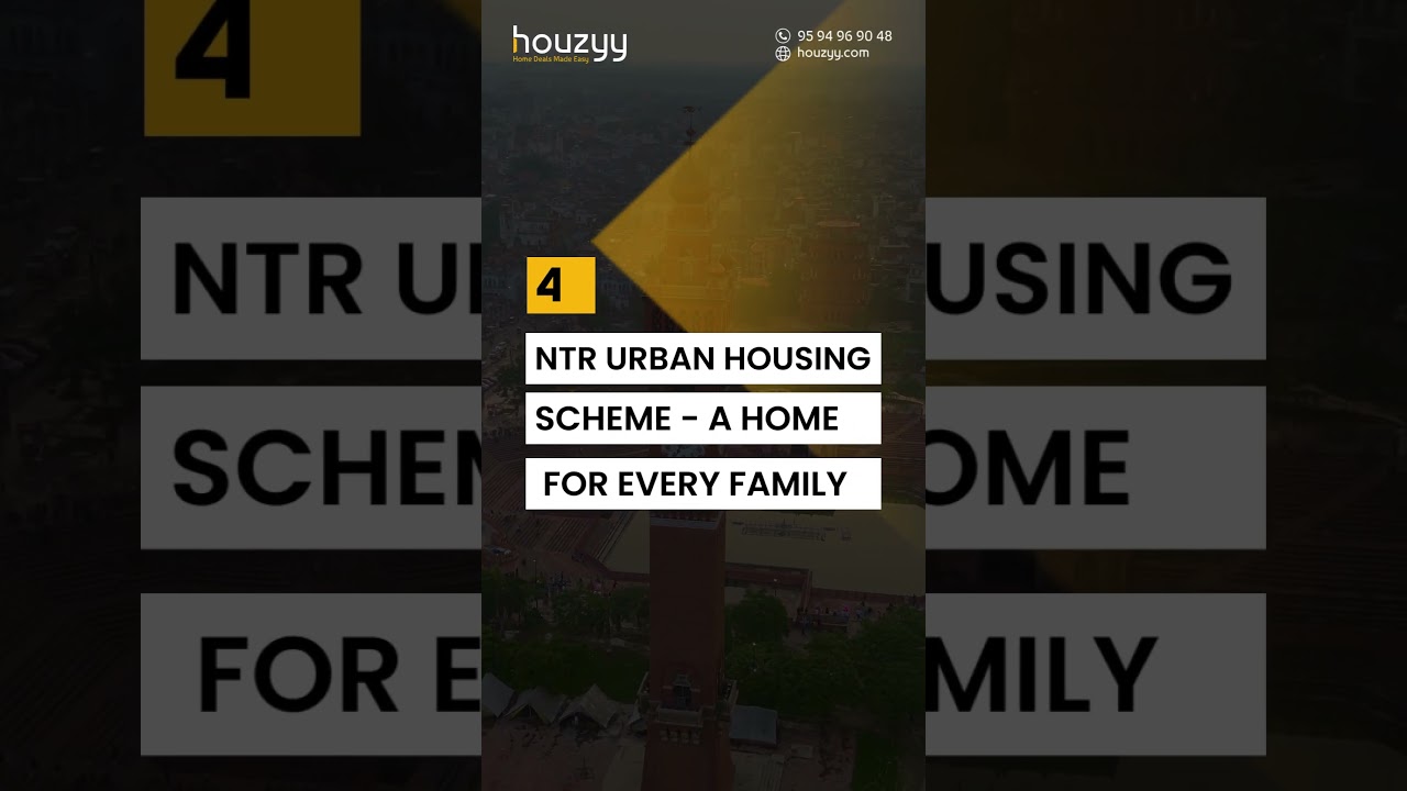 Top 5 Government Housing Schemes in India | houzyy.com | #shorts