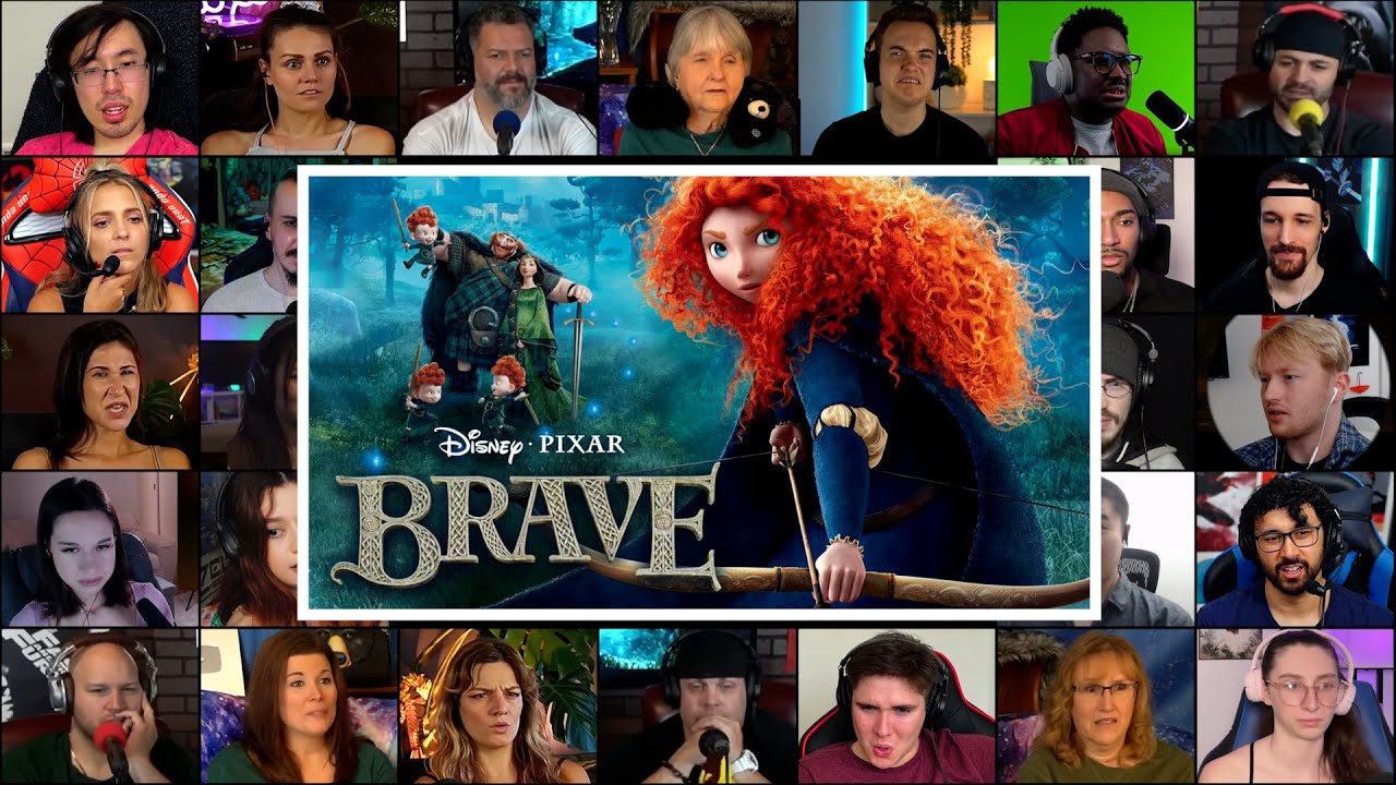 Brave : 2012 | Reaction Mashup | #brave
