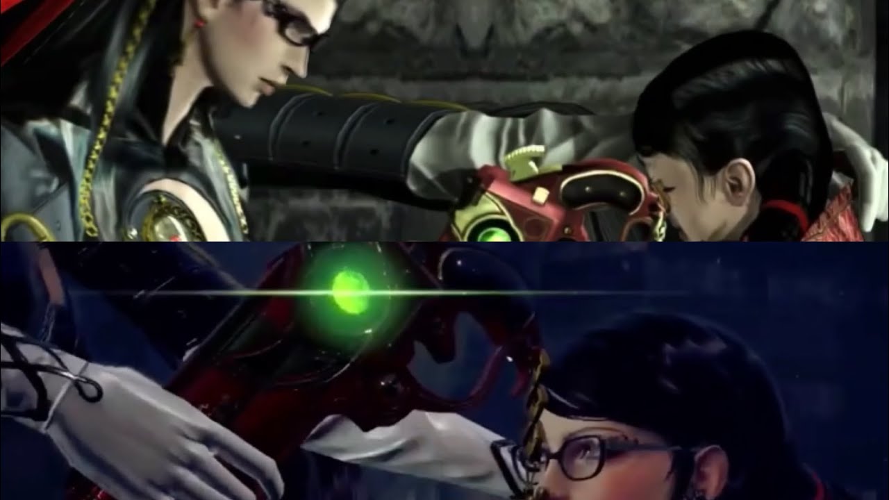 “You didn’t cry while I was gone, did you?” Bayonetta 1 and Bayonetta 3 comparison…