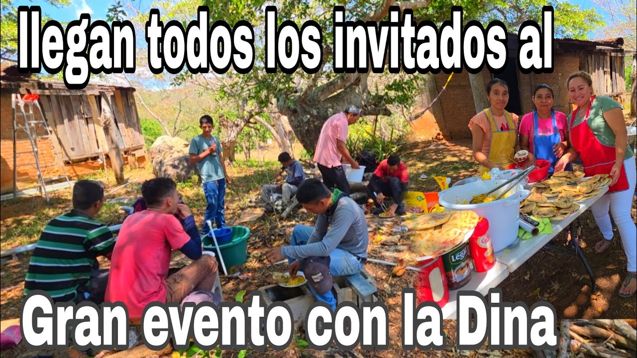 Llegan todos los invitados al gran evento con la Dina😱😳