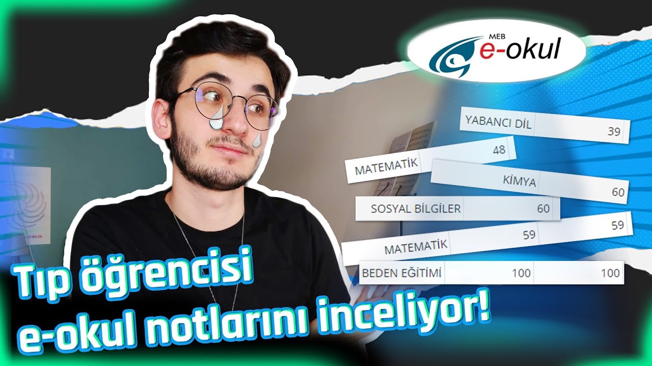 Tıp Öğrencisi E-okul Notlarını İnceliyor | Neredeeen nereye?