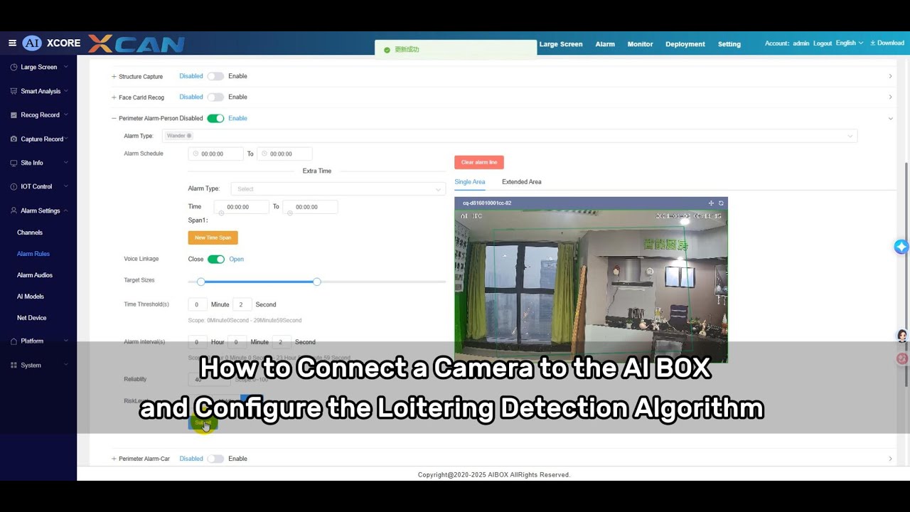 How to Connect Cameras & Loitering Detection Setup on XCAN AI Box