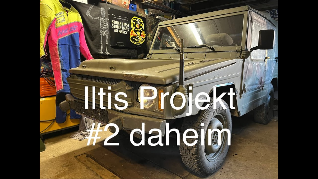 VW Iltis Teil #2 Auto daheim