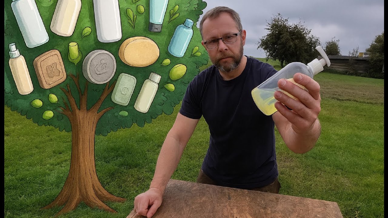 Środki czystości ZRÓB SAM z tego co w naturze - testuje przepisy ( szampon, mydło, płyn do prania)