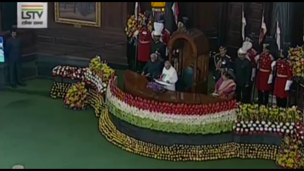 President Shri Pranab Mukherjee's address to the joint session of Parliament in budget session 2017