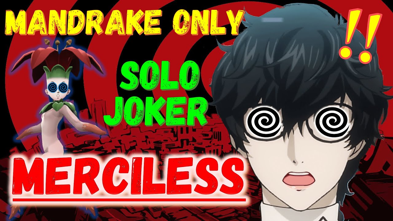 Can You Beat Persona 5 Royal with only a MANDRAKE?! 🌸 MERCILESS | SOLO JOKER