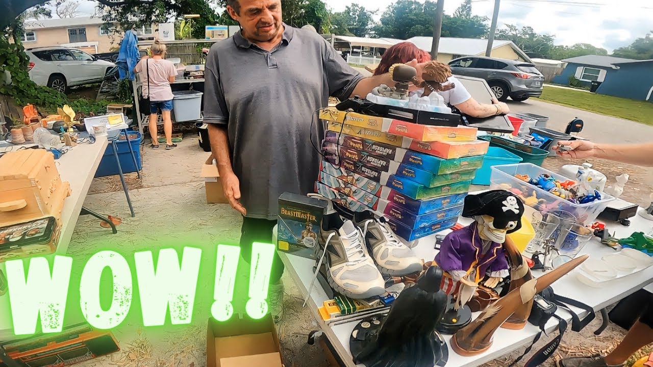 PEOPLE DREAM OF GARAGE SALES LIKE THIS!
