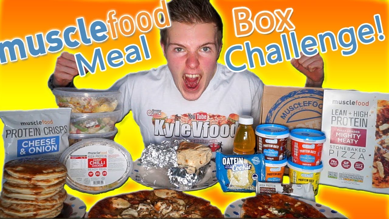 The Ultimate MUSCLE FOOD Meal Box Challenge! Taste test & Review!