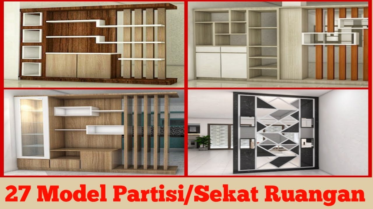 27 Model Partisi-Sekat Ruangan dua muka