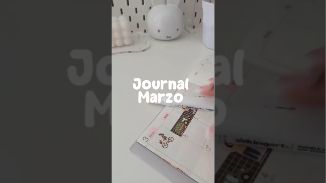 Journal mes de Marzo con los mejores stickers de SUATELIER. #mujiplanner #suatelier #washitape