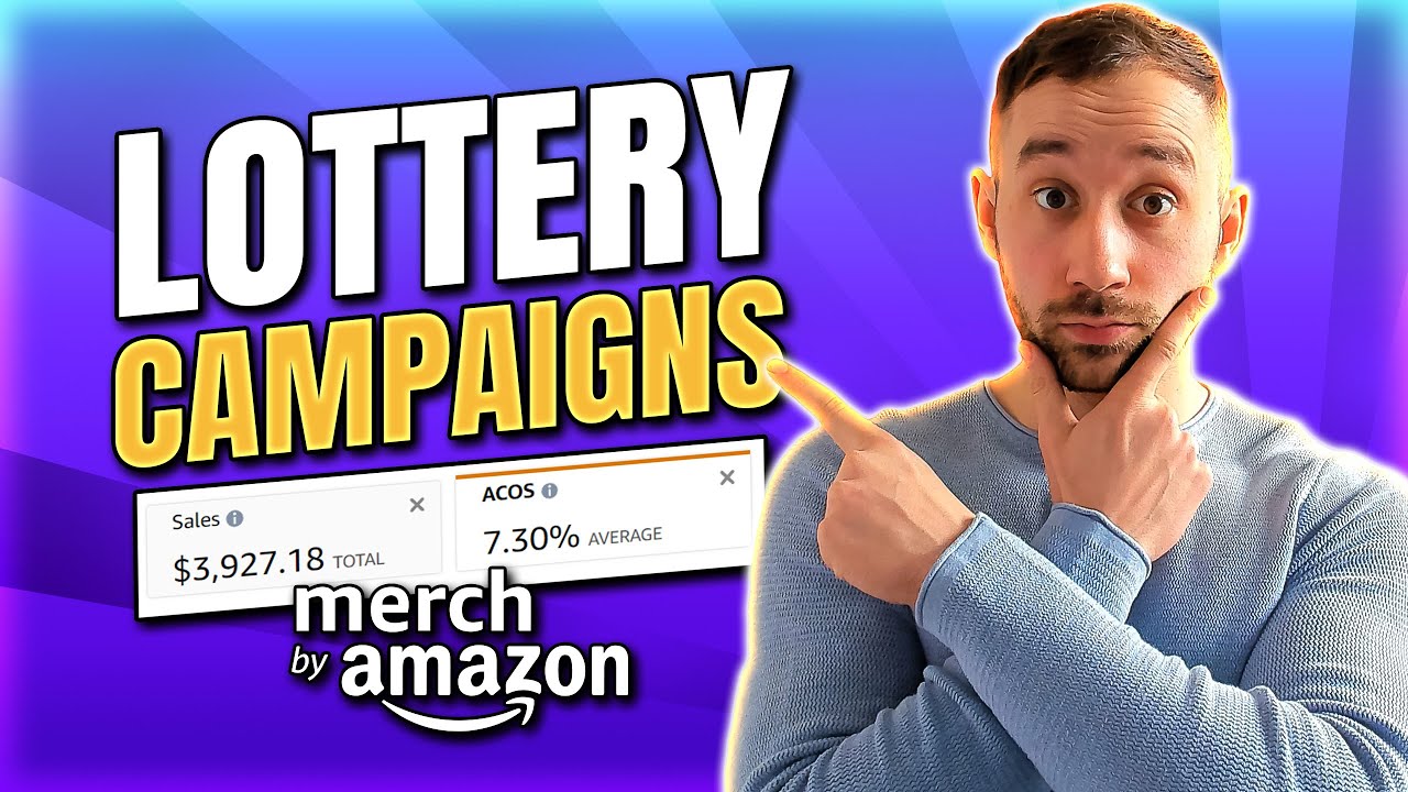 Amazon ADS: стратегия с низким ACOS | Руководство по лотерейной кампании (Amazon Merch on Demand)