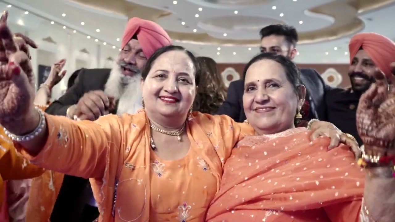 Arshdeep kaur +simratpal singh new sikh wedding highlights punjabi( S.B production 