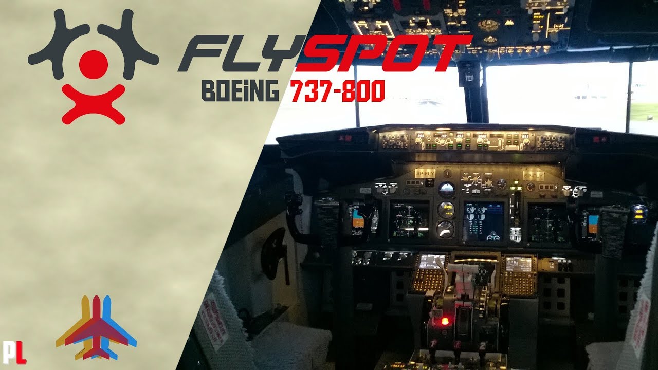 Symulator Boeinga 737-800 4K 180° | FlySpot Warszawa | Extreme realism!