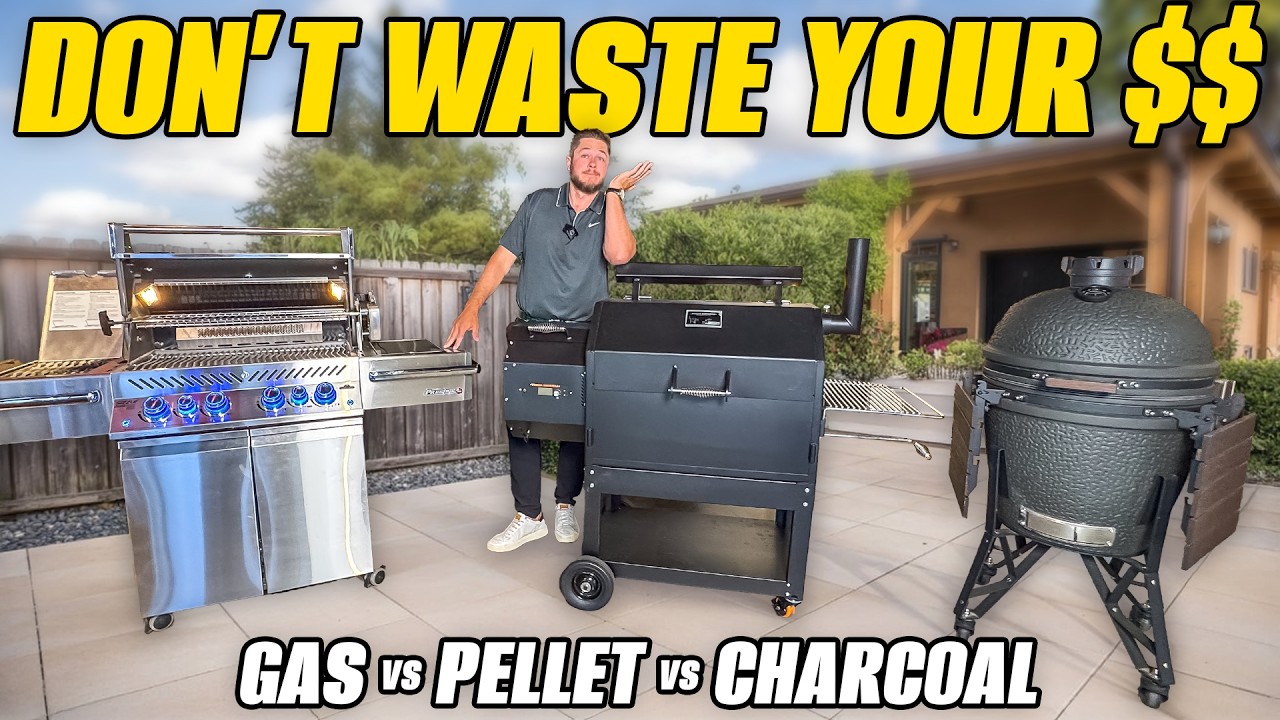 Gas vs Pellet vs Charcoal — Don’t Waste Your Money on the Wrong Grill!