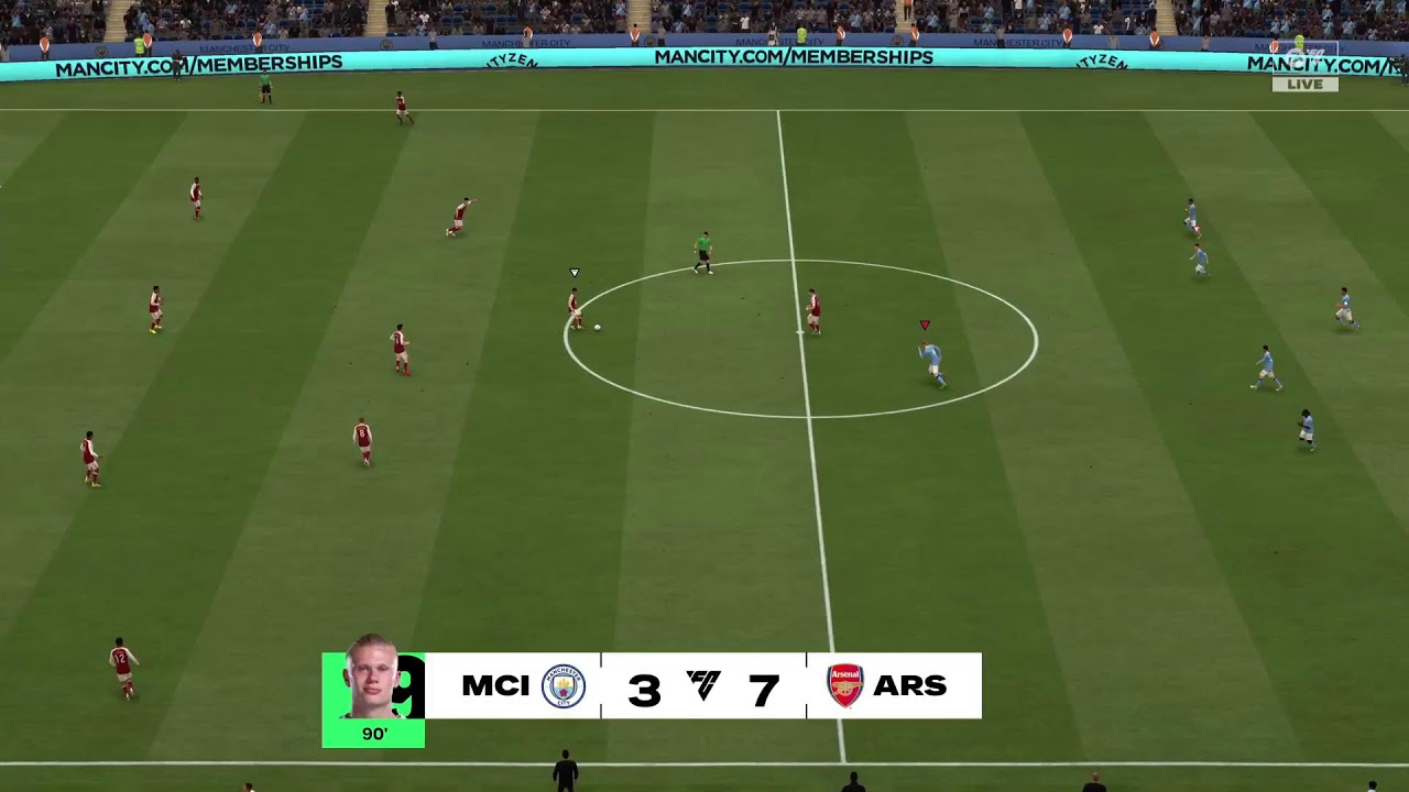 City vs arsenal