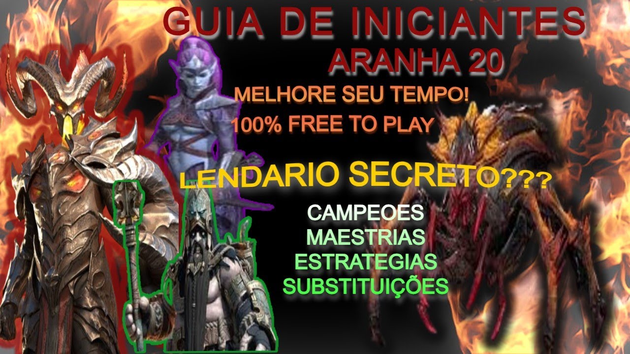 GUIA DE INICIANTES: Como derrotar a aranha 20