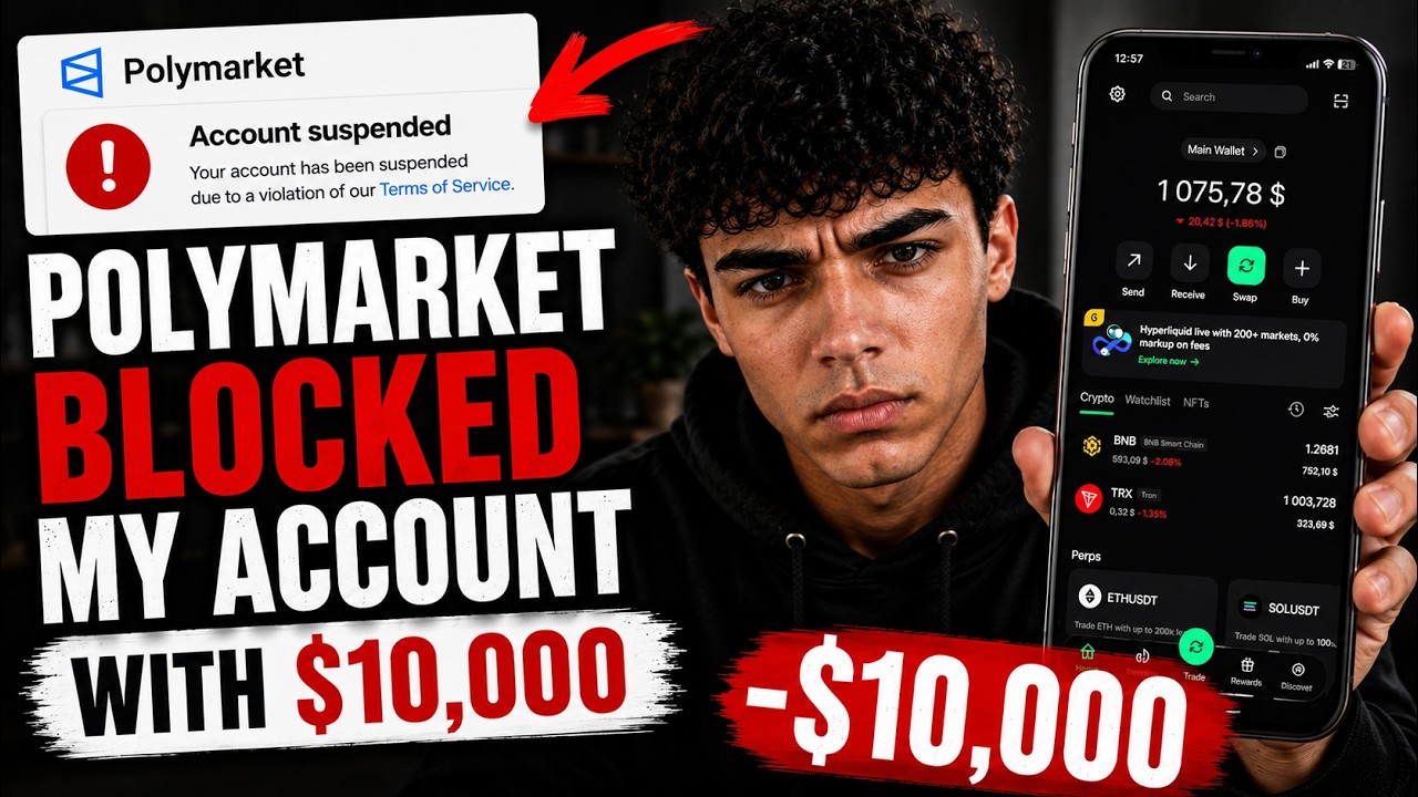 Polymarket Blocked My Account With $10,000 Because of...