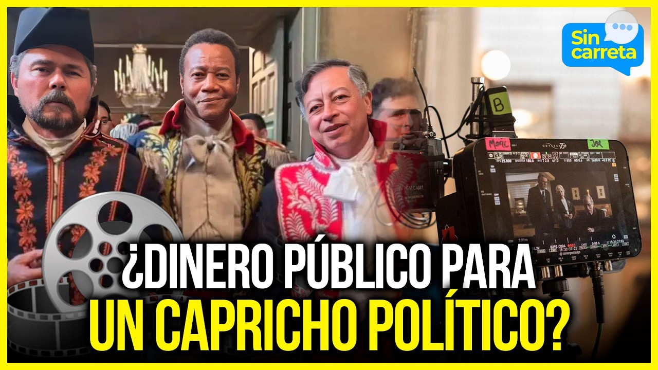 El presidente Gustavo Petro Actuó en una película ¿estrategia o historia? | Sin Carreta Canal 1