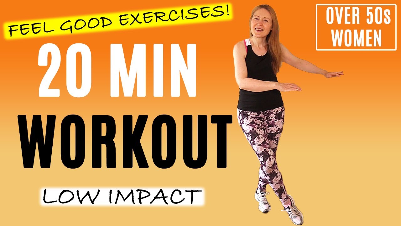 20 MINUTE ENERGIZING WORKOUT FOR WOMEN OVER 50 | FEEL GOOD EXERCISES ! | Lively Ladies