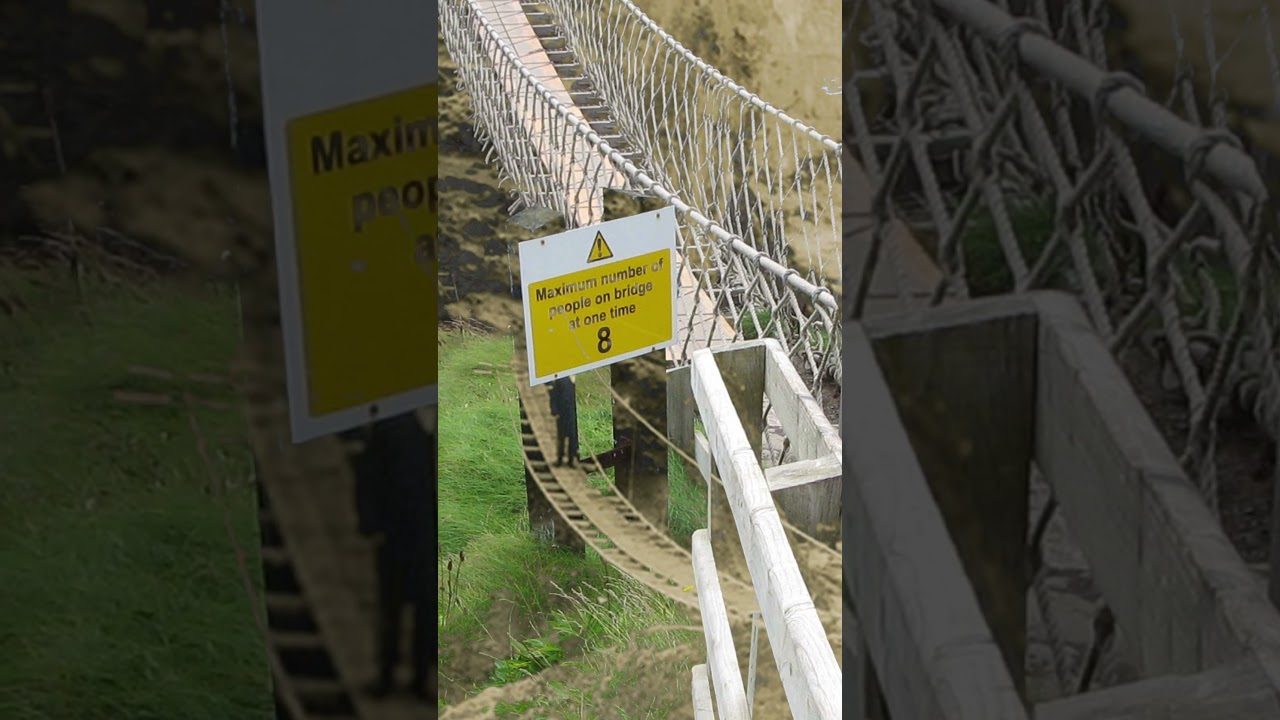 Канатный мост Каррик-а-Рид | Увлекательные короткометражки ужасов