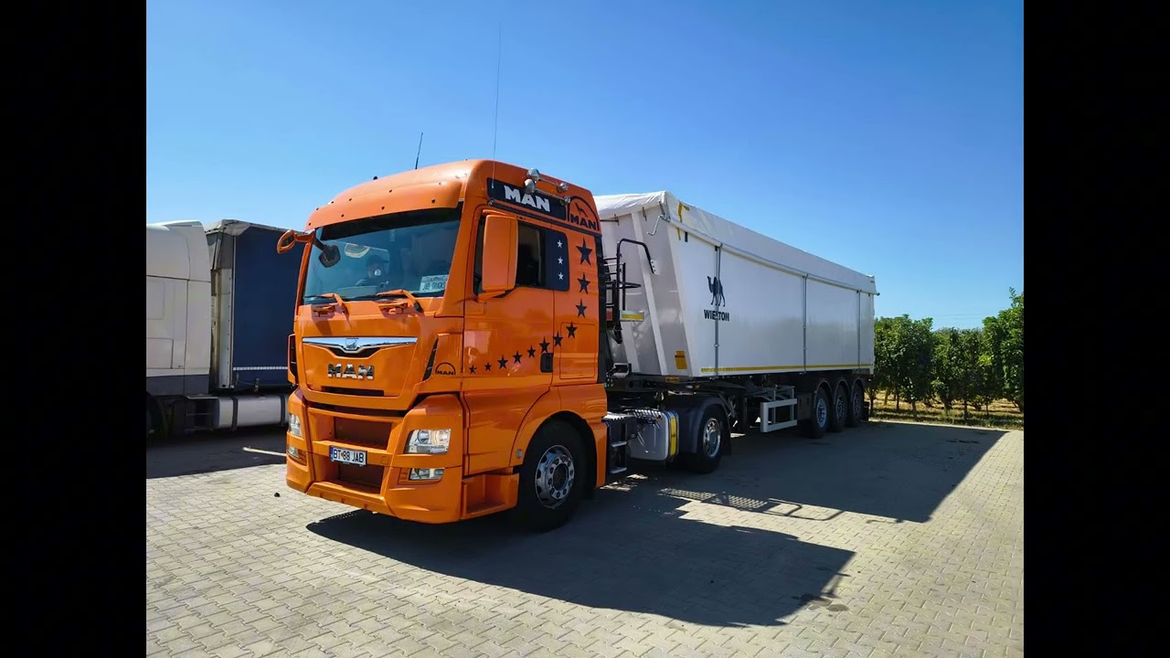 🌾Livrare semiremorca Wielton transport cereale in jud. Botoșani, către un t&acirc;năr fermier. #intercargo