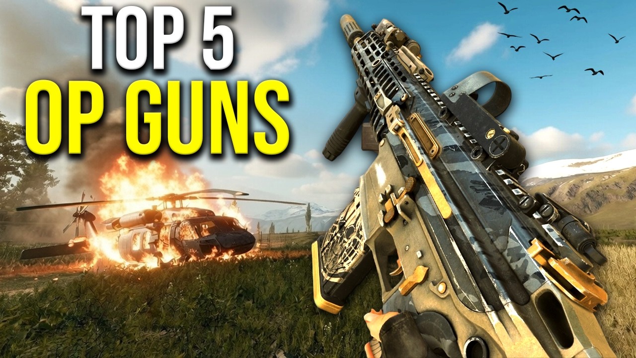 Топ-5 самых мощных вариантов оружия в Battlefield 6