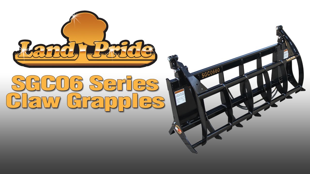 Land Pride SGC06 Series Claw Grapples