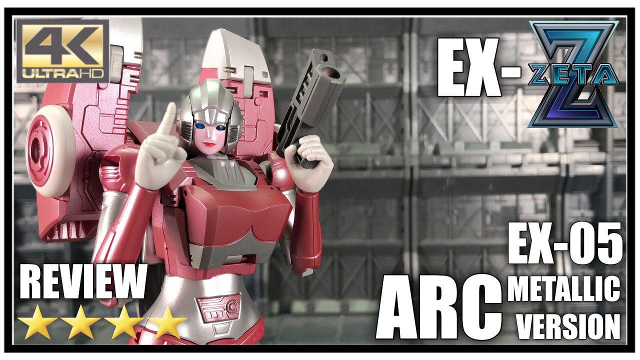 Zeta Toys EX-05 ARC Metallic Version Transformers Masterpiece Arcee