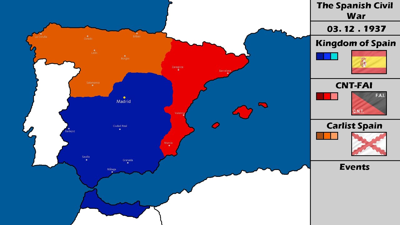 The Spanish Civil War - Carlist Victory: Every Day [Kaiserreich]
