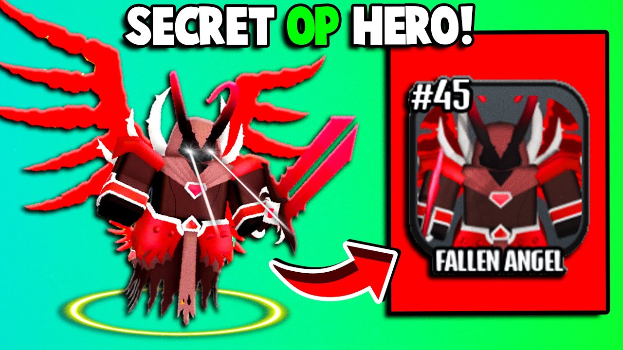 The FALLEN ANGEL Secret Hero Is OP But Costs $3,500 Robux! (The House TD)