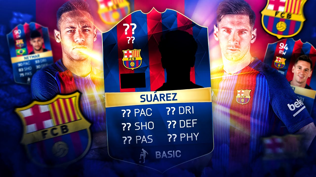 OMG THE YOUNG BARCA SUAREZ THE NEW BARCELONA TRANSFER SQUAD! FIFA 16 ULTIMATE TEAM