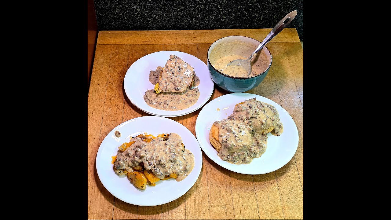 Better Than Most Resaturaunts' Sausage Country Gravy