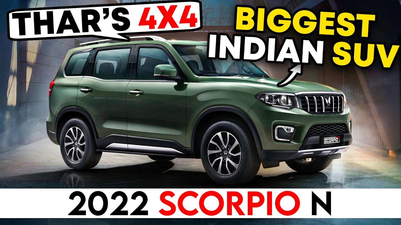 सबसे बड़ी Indian 4x4 SUV | New 2022 Mahindra Scorpio N Official Details