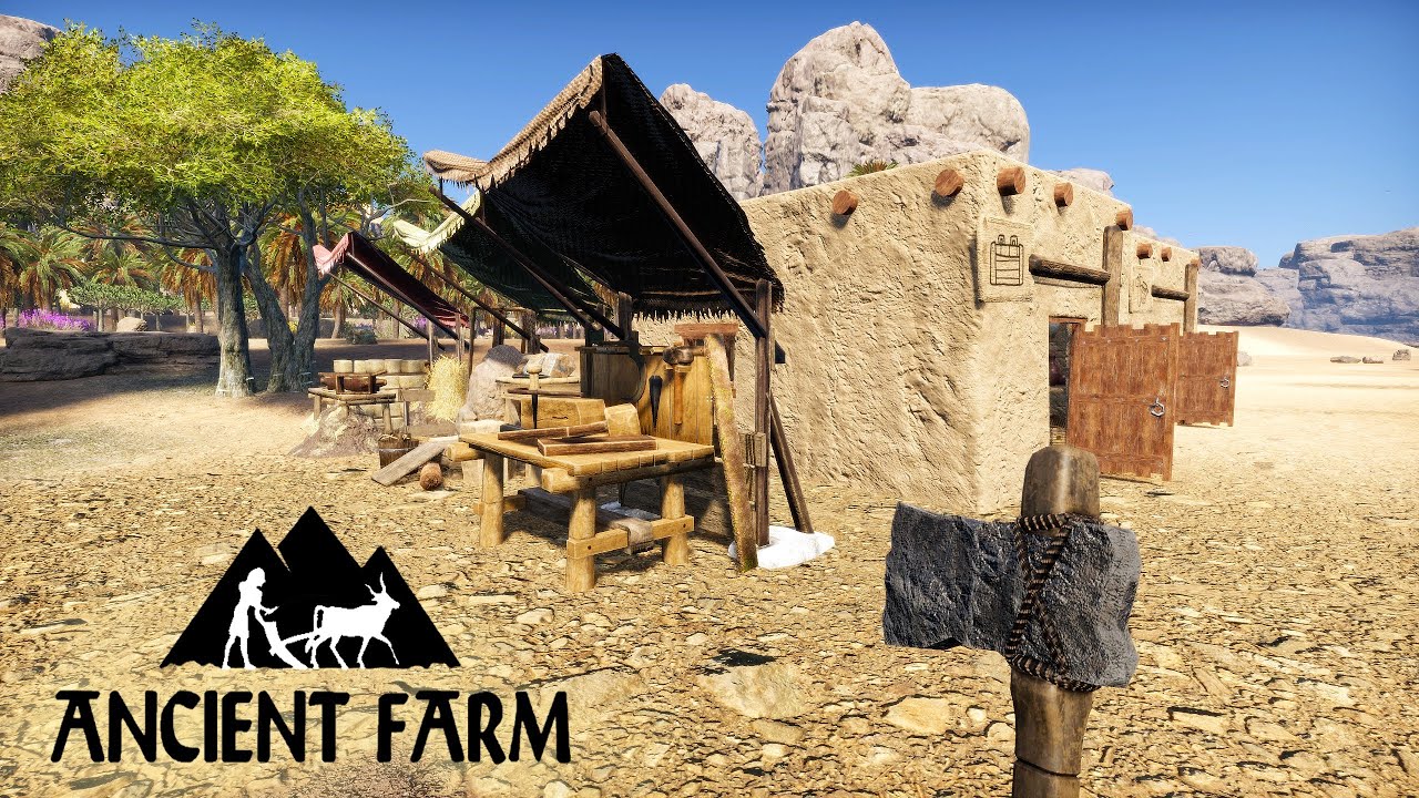 ANTİK MISIR ÇAĞINDA ESKİ USÜL ÇİFTLİK, TARIM, HAYVANCILIK. ÇİFTÇİLİK SİMÜLASYON  Ancient Farm Türkçe