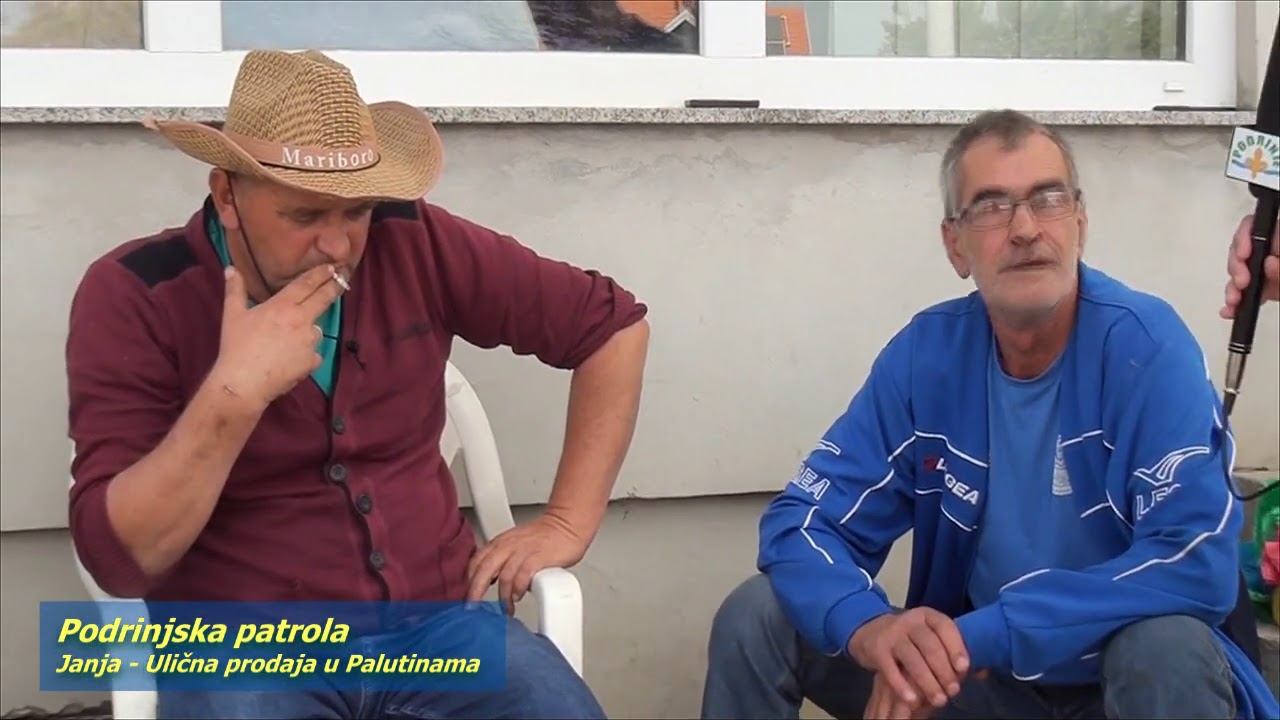 Janja - Ulična prodaja u Palutinama