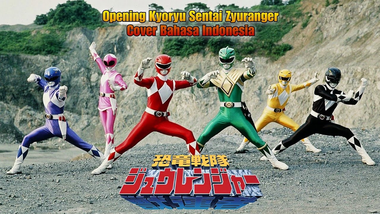 Kyoryu Sentai Zyuranger Cover Bahasa Indonesia