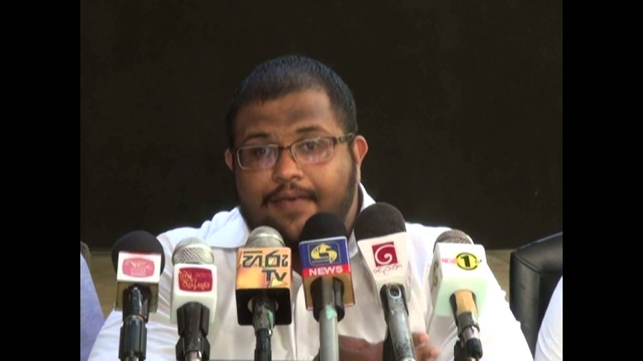 Media conference on Wasantha Zoysa's murder 4
