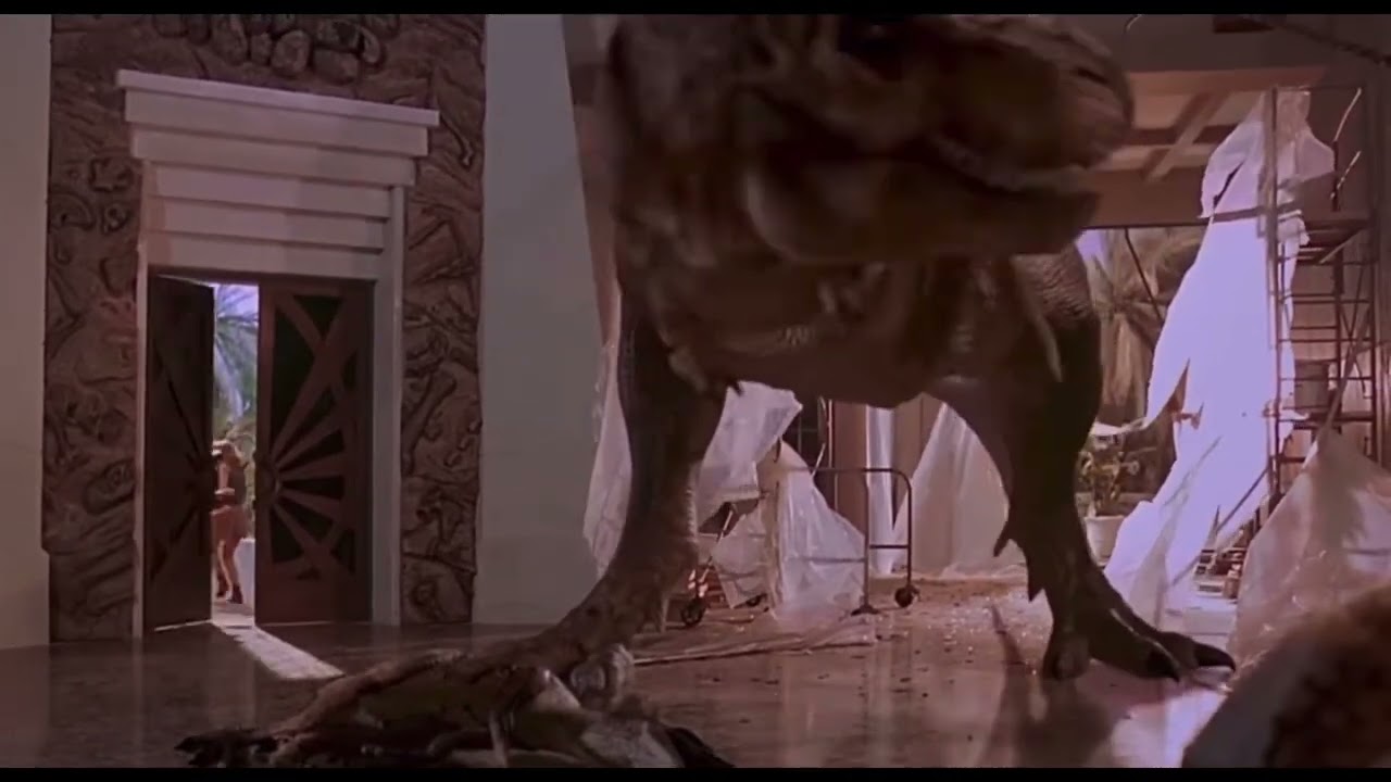 Jurassic Park T-Rex Rescue with Original Score