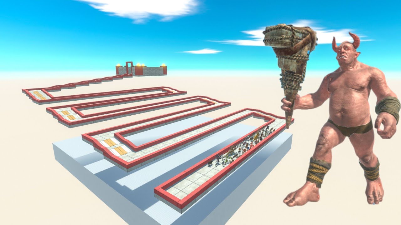 Escape From Ogre Lord - Last Survivor - Animal Revolt Battle Simulator