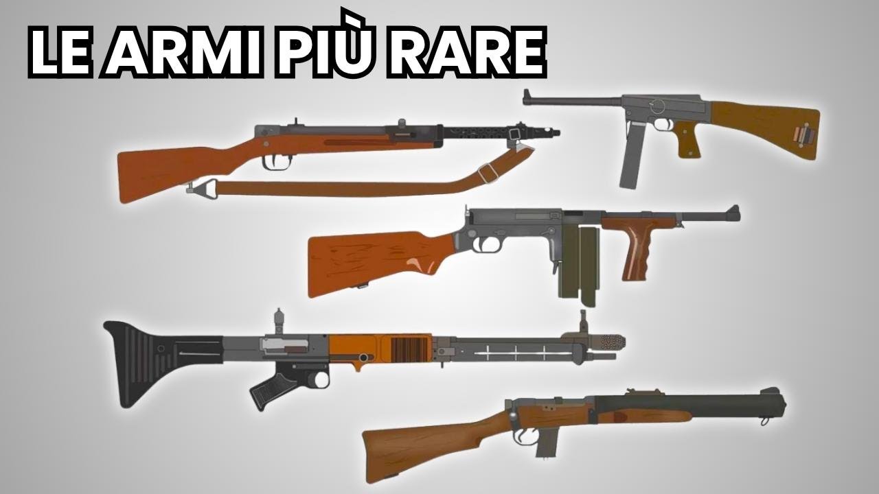 Le Armi Più Rare della Seconda Guerra Mondiale