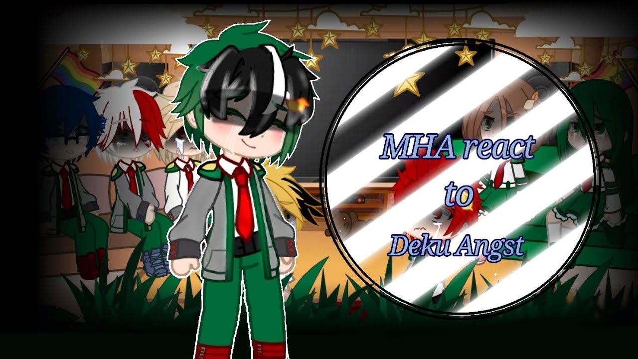 MHA react to Deku Angst🧡💚bkdk#gachatrend #gachaedit #trending #gachanox #viral