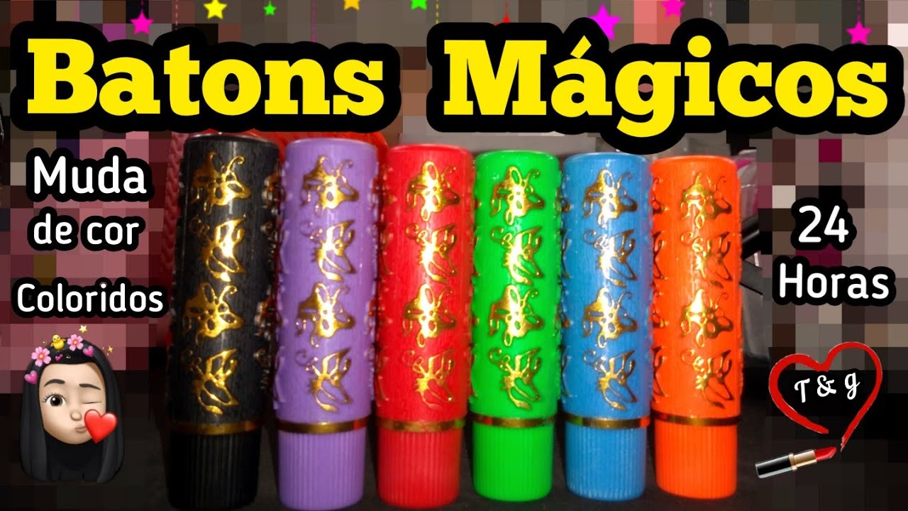 Batons M&aacute;gicos 24 horas/ tango ❤️💜💛💚