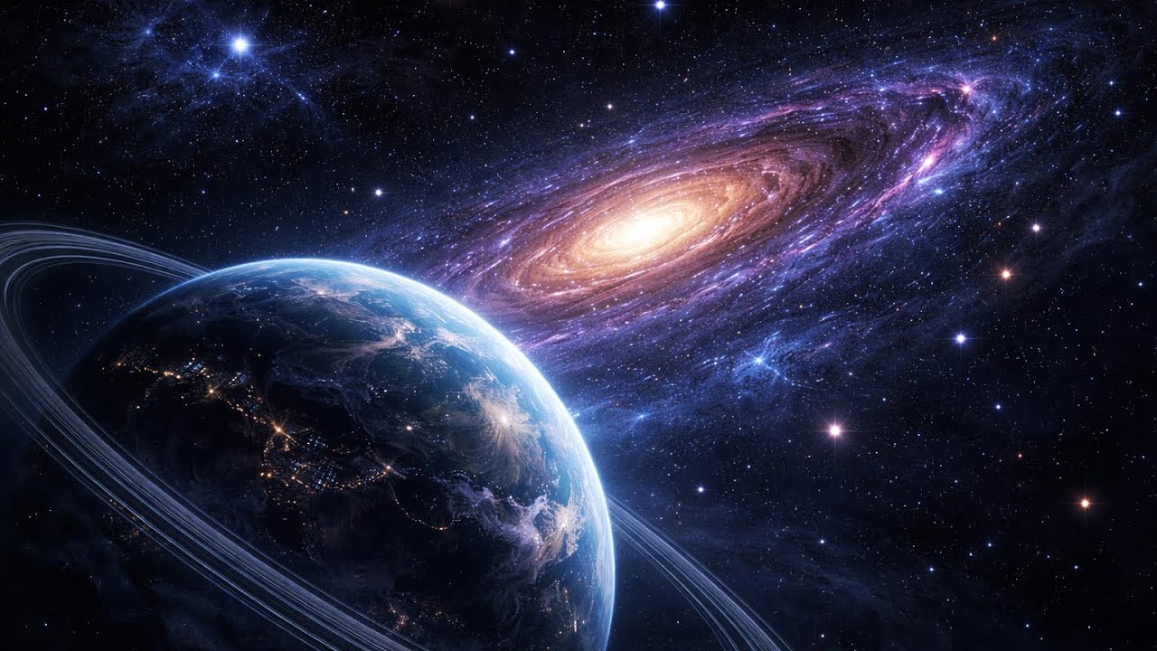 Deep Space Calm — 1 Hour of Peaceful Music for Sleep