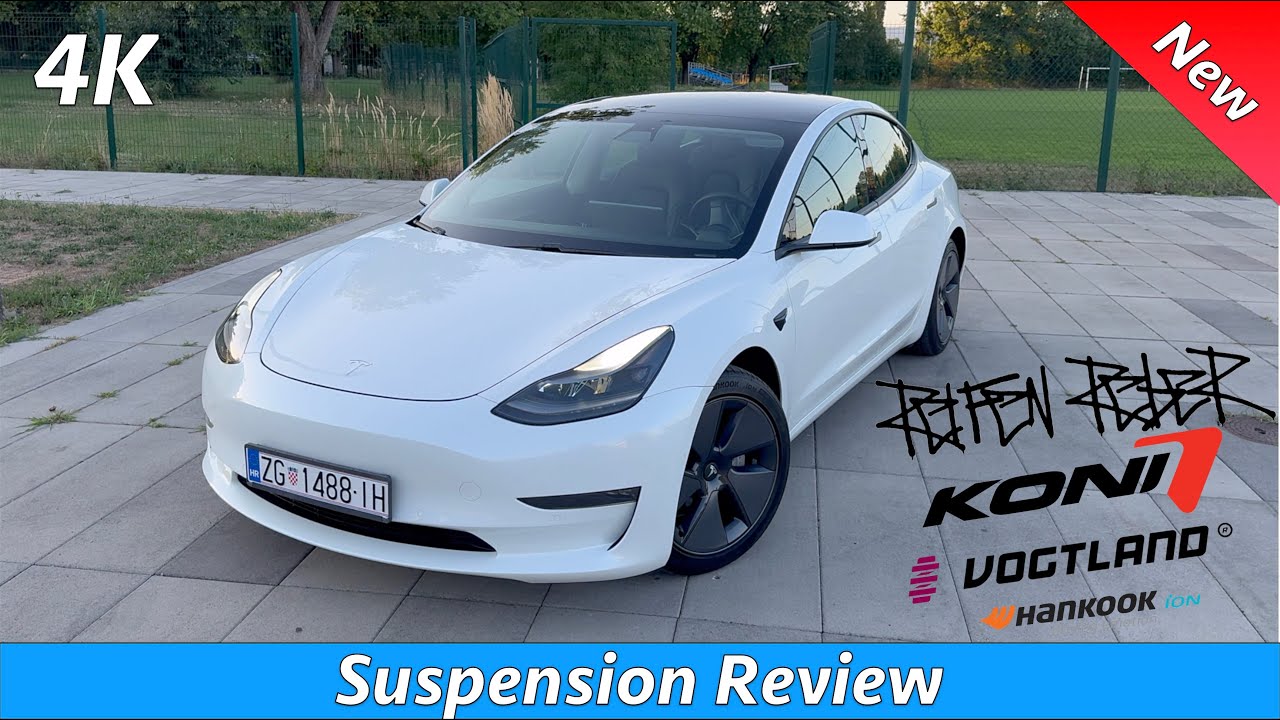 Tesla Model 3 Reber Koni Special Active shocks + Vogtland springs Review
