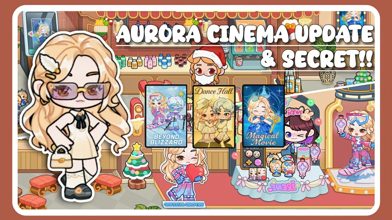 New Update! Aurora Cinema & Secret | GAME WORLD LIFE STORY BABYBUS 