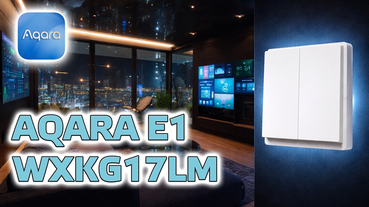 Aqara E1 WXKG17LM - беспроводный zigbee 3.0 выключатель, Aqara Home, Mihome и Home Assistant