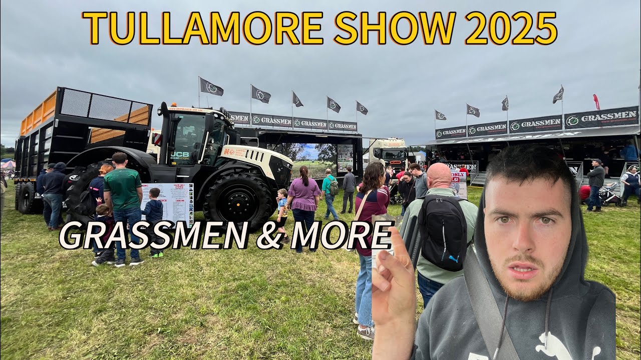 Grassmen stand at Tullamore show to Grass in the Fields!! 