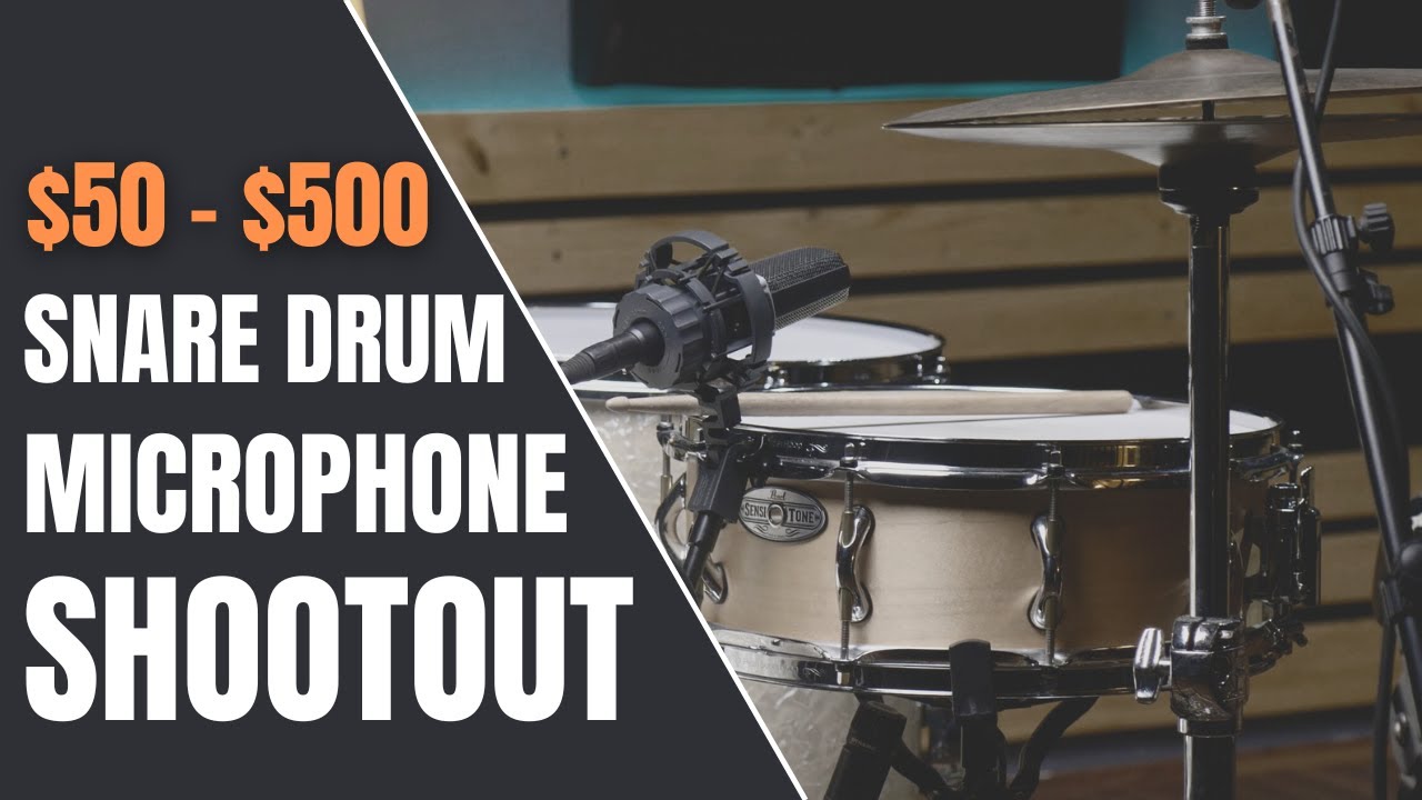 Cheapest Snare Drum Microphone vs Professional Microphones